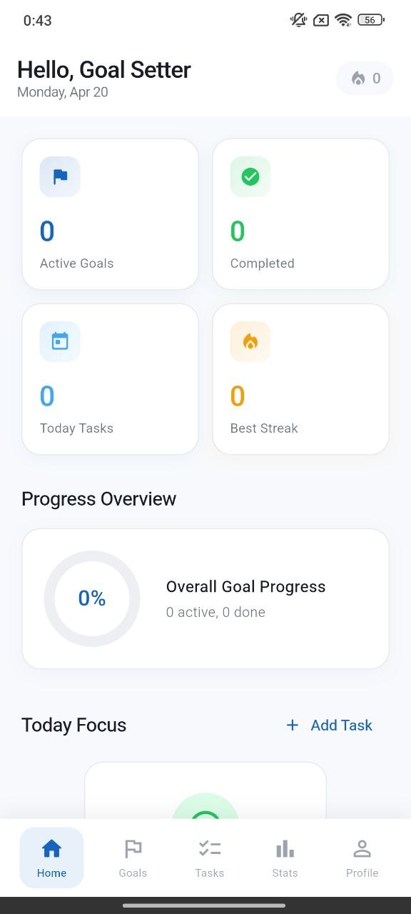 Onboarding screen four